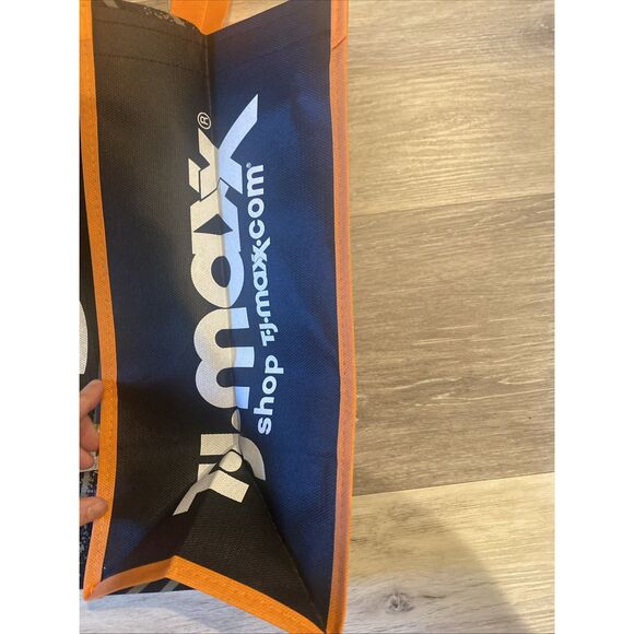 Shopping Large Black Bag Pumpkin Trick or Treat Reusable Tote Fall NEW TJMaxx - Picture 5 of 5